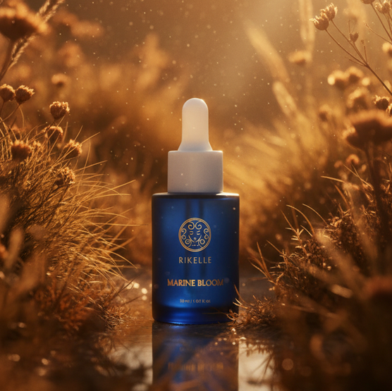 Blue Marine Bloom Bottle